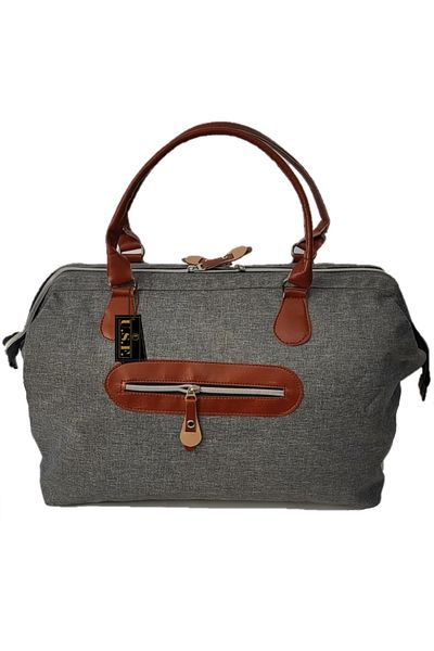 USF Gray Functional Baby Care Handbag - Organizer for Mother
