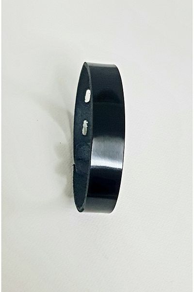 aysefe Patent Leather Shiny Leather Bracelet