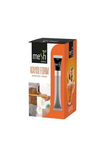 Mesh Stick Apricot Form Herbal Tea – Natural, Digestive Supporting, No Sugar Added, No Additives