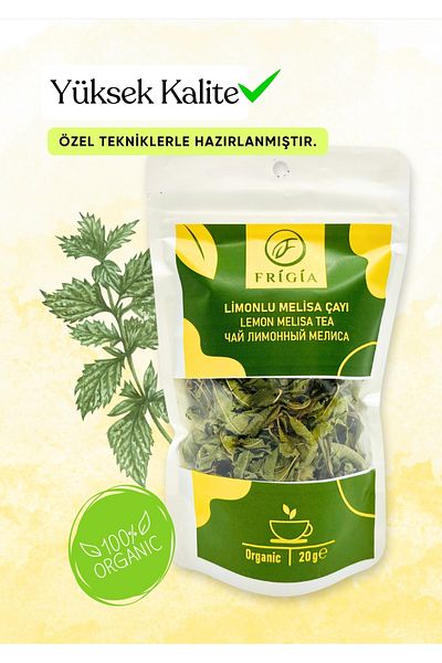 Frigia Melisa 20 Grams 100% Natural - Lemon