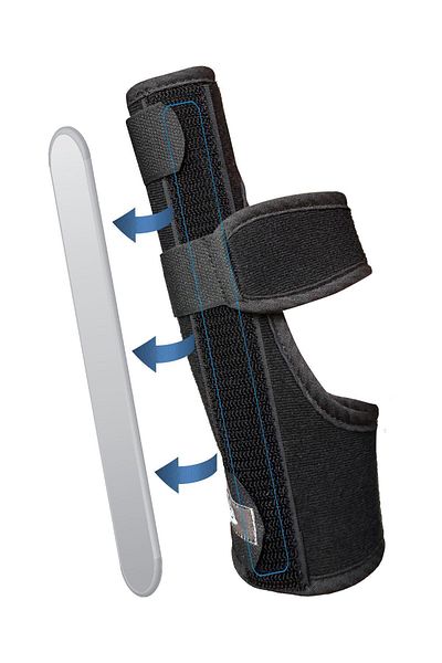 Flexy Medical Boxer Fracture Splint (Metal Supported) Ligament Joint Pain Finger Hand Fracture Out Sports Support Protection