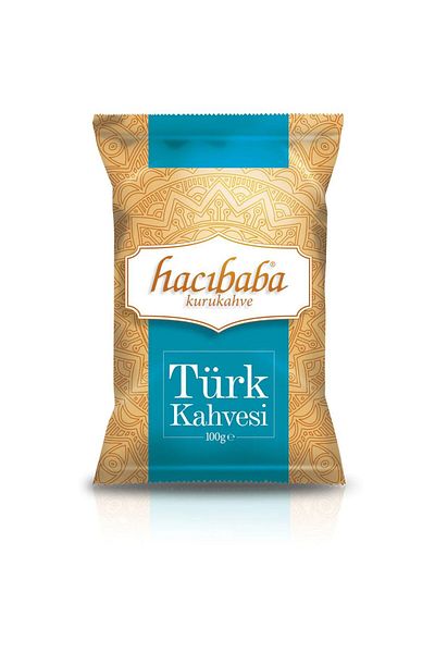 Hacıbaba 12 Pieces 100g Turkish Coffee Foil