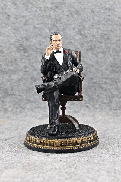 PWUL WORKS The Godfather ( God Father ) Marlon Brando / Don Corleone Büst / Figür Diorama 18cm Boyut