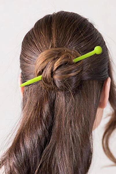 PRVT Yellow Color Bun Pen / Bun Buckle