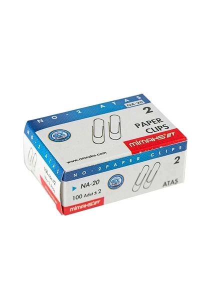 Mimaks Paper Clip No:2 Super Nickel 25 Mm