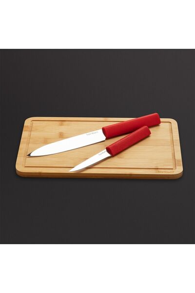Bambum Mastercut - 3 Piece Knife Set with Cutting Board