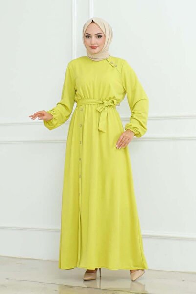 Buti Φόρεμα με λεπτομέρεια με κουμπιά στους ώμους