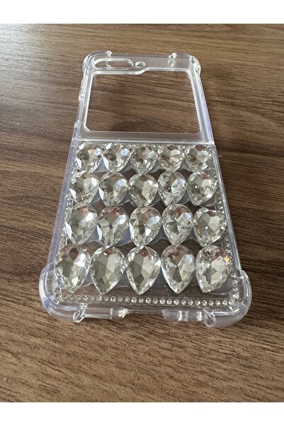 Case collection Samsung galaxy flip 6 Uyumlu  kristal taşlı korumalı kapak