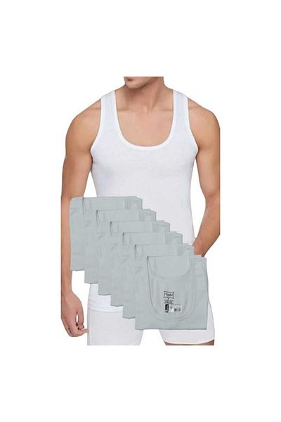 Tutku COTTON MEN'S 12 PACK WHITE ATHLET TUTKU