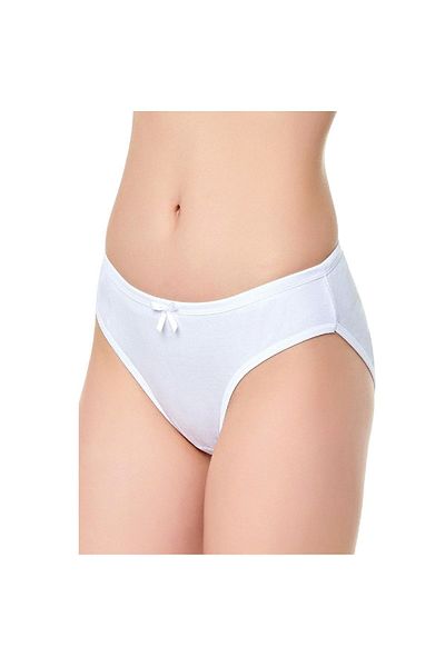 Tutku Women's Incebel Bow Bikini Panties 6 Pieces
