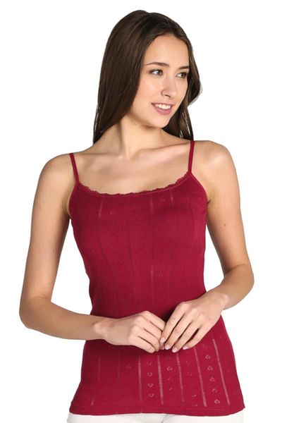 Tutku Pachet de 1 0200 Tricou de corp pentru femei Jacquard cu cureaua de frânghie