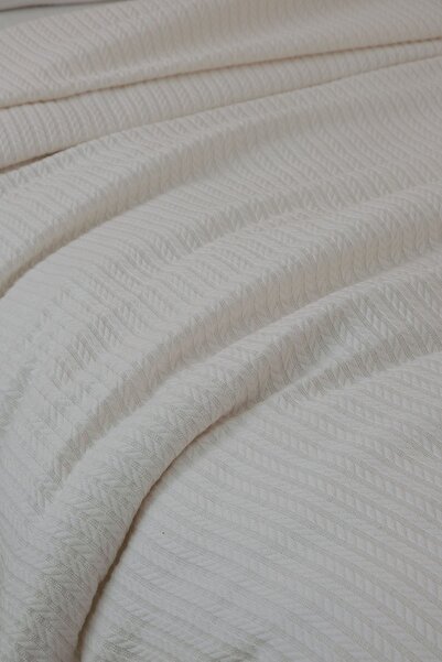 MEYN COLLECTİON 220X230 Çok Amaçlı Hediyelik Çeyizlik Çift Kişilik Pike Yatak Örtüsü Ve Yastık Kılıfı