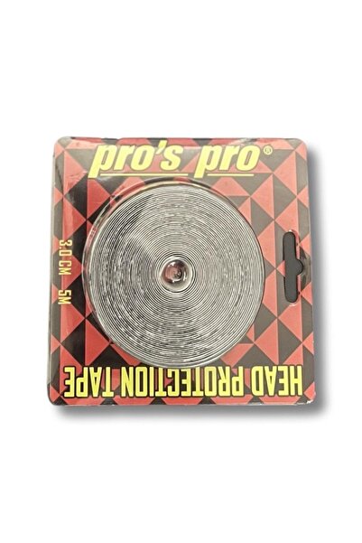 Pro's Pro Tenis Raketi Kafa Koruma Bandı 3 Cm 5 M Tekli Sargı