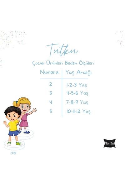 Tutku Boy's White Com σώβρακο 3 τεμαχίων
