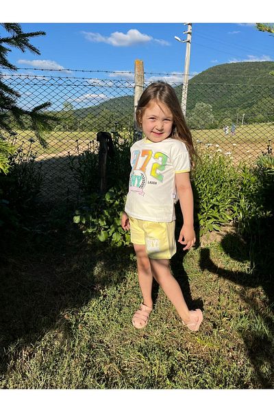 Alinna Girl's Shorts and T-Shirt Set