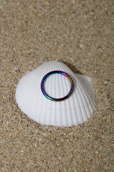 NOBLE GETTO Piercing Cerrahi Çelik Piercing Klipsli Kıkırdak Septum Tragus Conch Helix Gökkuşağı Renk Klasik