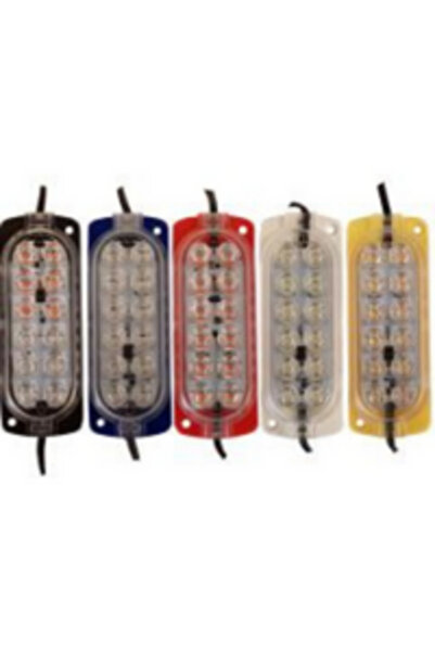DEMİRLED 12 Volt 2.4 Watt Animasyonlu Çakar Led Kırmızı