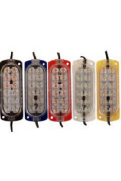 DEMİRLED 12 Volt 2.4 Watt Animasyonlu Çakar Led Beyaz