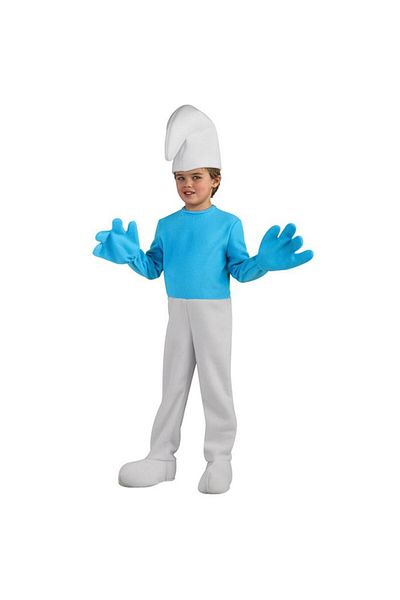 Rubies Lvnshop Smurfs Children's Costume 12-14 Years Luxury Lv 224120