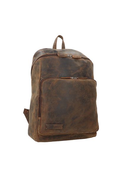Plevier Hertz Daypack Leather 45 cm Laptop compartment