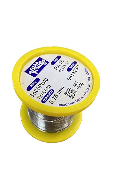 Kurtel K1075 100 gram 0.75mm Makara Lehim Teli