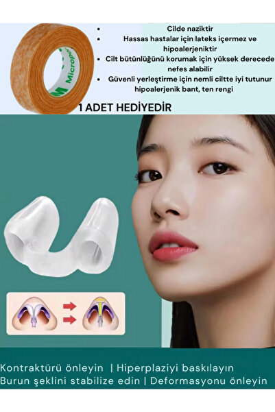 Weis Nostril Retainer Burun Deliği Şekillendirici NO:8 (BURUN BANDI HEDİYELİ)