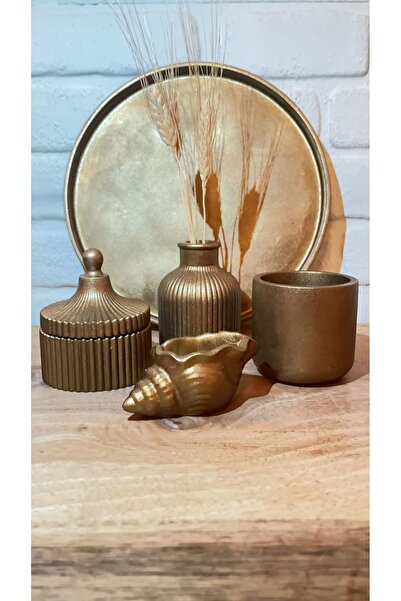 Roses ΧΡΥΣΟ ΣΕΤ ΠΑΡΑΔΟΣΗΣ ΜΕ ΣΤΡΟΓΓΥΛΗ ΒΑΣΗ