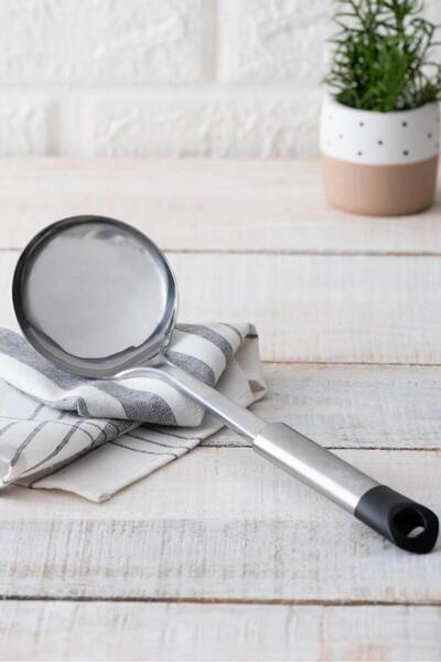 şirineşyalarım Helix steel ladle - 33 cm