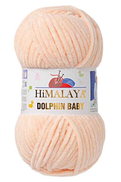 Himalaya Dolphin Baby 80333 - Velvet Fabric Knitting Yarn