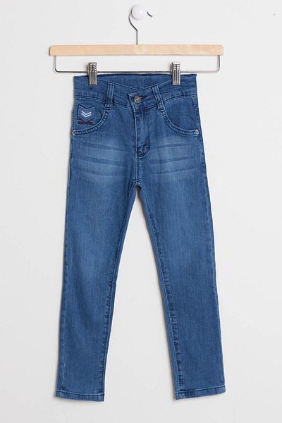 Cansın Mini Boy's Rank Detailed Jean Trousers 2-12 Years 13907