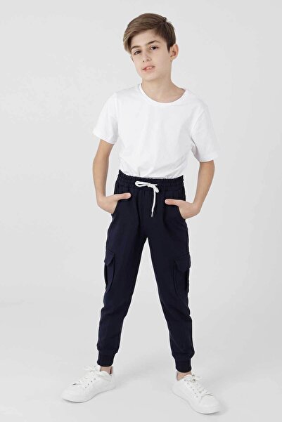 AHENGİM Boy's TrEnd SwEatpants - Cargo PockEt, Ak2005