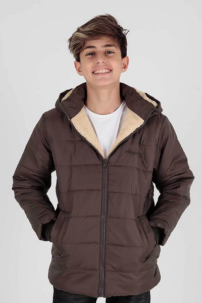 AHENGİM Boy's Welsoft Trend Coat - Kids Ak2237