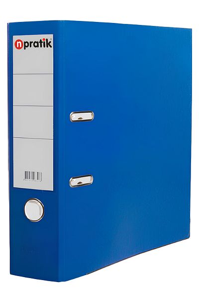 N'Pratik 10 Pieces of Spacious Plastic Folders - Durable and Stylish File Organizer