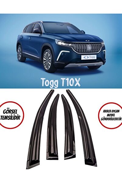 BALP Togg T10x Cam Rüzgarlığı 4-lü Takım