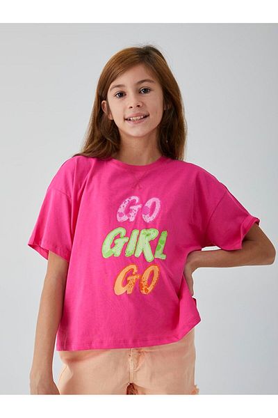 Ltb Short Sleeve Pink T-shirt