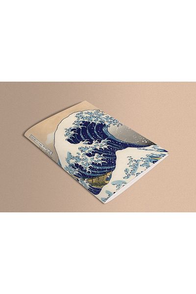 daystore Set de 4 caiete Hokusai- A5 fără linii- 64 de coli
