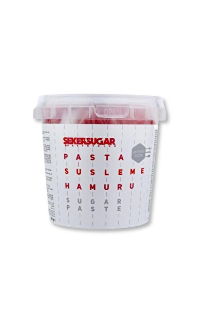 ŞEKER & SUGAR Şeker Sugar Şeker Hamuru Kırmızı 500 gr
