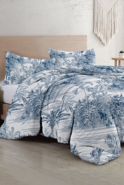 MonoHome Set lenjerie de pat dublu, personalizat, din bumbac țesut, din pânză...