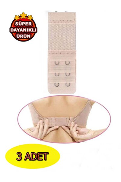 KEMSON Συσκευή επέκτασης σουτιέν 3 τεμαχίων - Εξαρτήματα αγκράφα και κούμπωμα