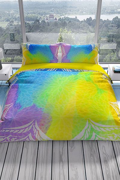 Cattleya Energy 3D Cotton Satin Double Duvet Cover Set