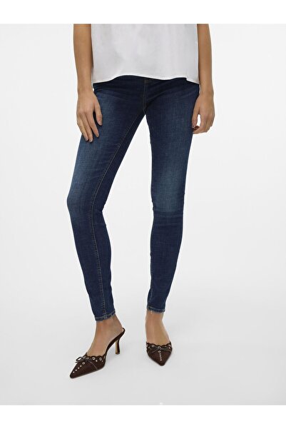 Vero Moda Dar Paça Kot Vmflash Orta Bel Dar Paça Kot