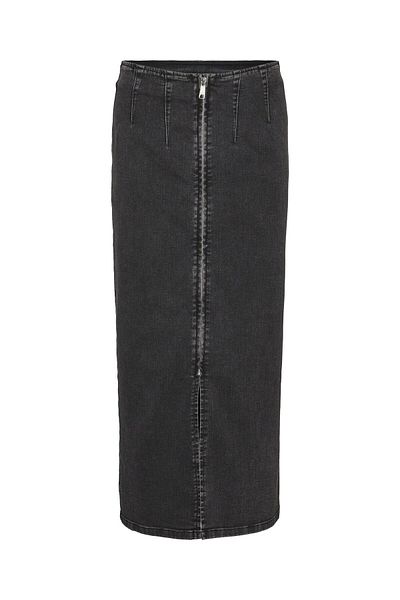 Vero Moda Jeansrock Vmmonic Yüksek Bel Midirock