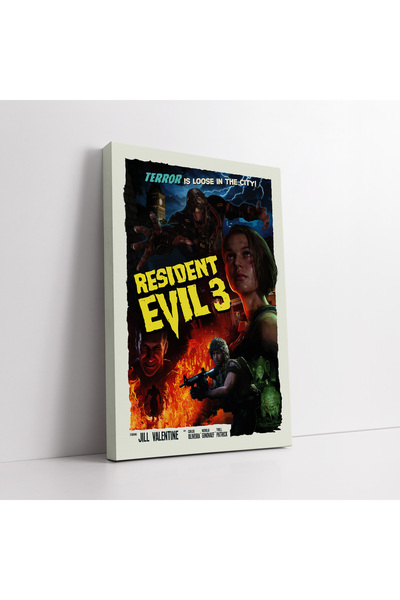 KOSS Dijital Εκτύπωση σε καμβά παιχνιδιού Resident Evil