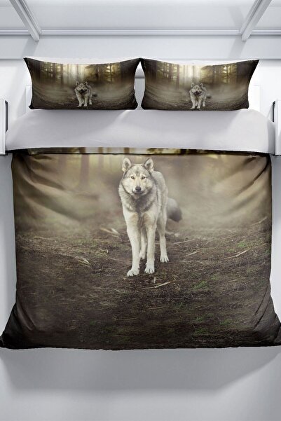 PerlaSera Σετ παπλωματοθήκης Fluwolf 3d Cotton Satin Διπλό