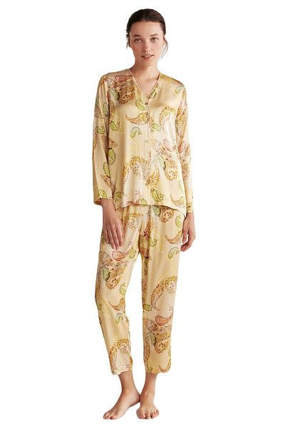Catherine's Women's Yellow Pajama Set