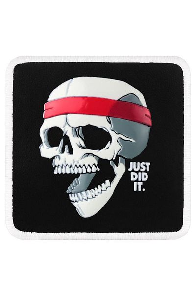 Dogo Unisex Black Skull Design - Αντικαταστάσιμο αυτοκόλλητο καπέλου