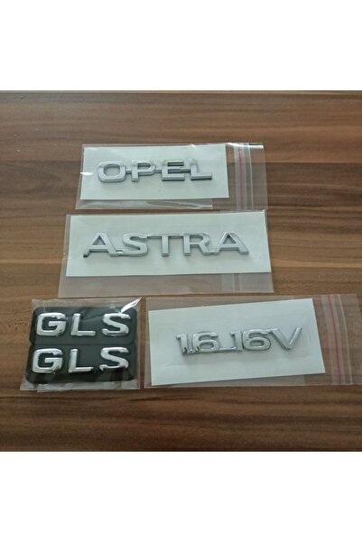 Genel Markalar Yazı Takım "opel Astra 1.6_16v Gls+GLS" 5'lİ Takım Opel Astra ...