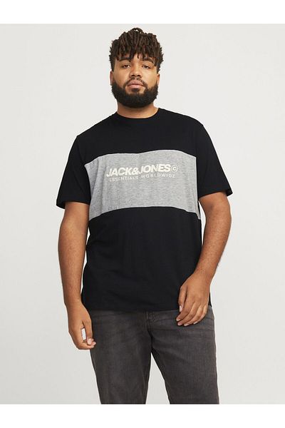 Jack & Jones Plus T-Shirt mit Logo