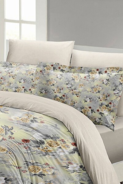 PerlaSera 3D Special Design Roses Luxury - Σετ Παπλωματοθήκη Διπλό, Πυκνό Βαμβακερό Σατέν