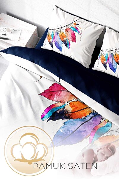 PerlaSera 3D Спеціальний дизайн постільна білизна - Щільна тканина з бавовняного сатину, двоспальне, пух